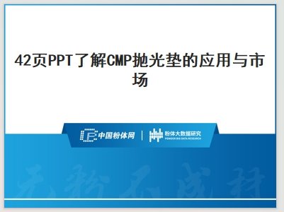 42ҳPPT˽CMP׹Ӧг