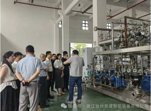 领导莅临察实情，凝心聚力促发展 —— 省经信厅、区领导莅临普渡巡查指导