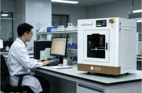 材料研发范式革新：升华三维UPS-LiteD以独立双喷嘴释放金属、陶瓷复合材料制造价值