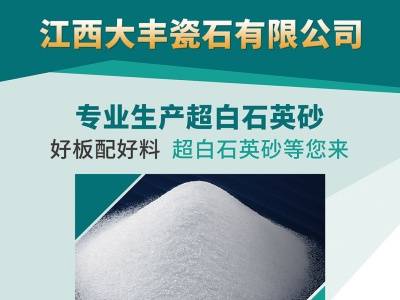 大丰瓷石8月7号与您相约枣庄！2026第七届全国板材用石英砂供需洽谈会