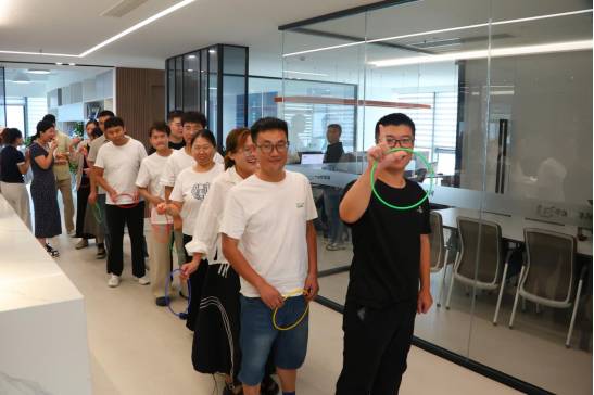 甜蜜七夕 圈住美好 中国粉体网趣味活动日