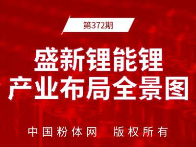 盛新锂能锂产业布局全景图