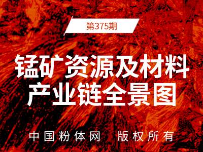 锰矿资源及材料产业链全景图