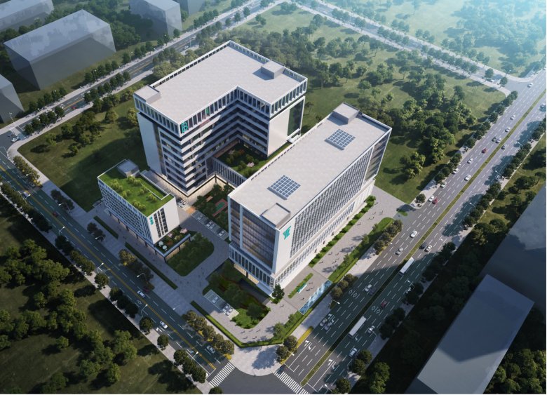 琅菱智能全球新总部基地-项目效果图