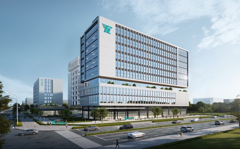 琅菱智能全球新总部基地-项目效果图